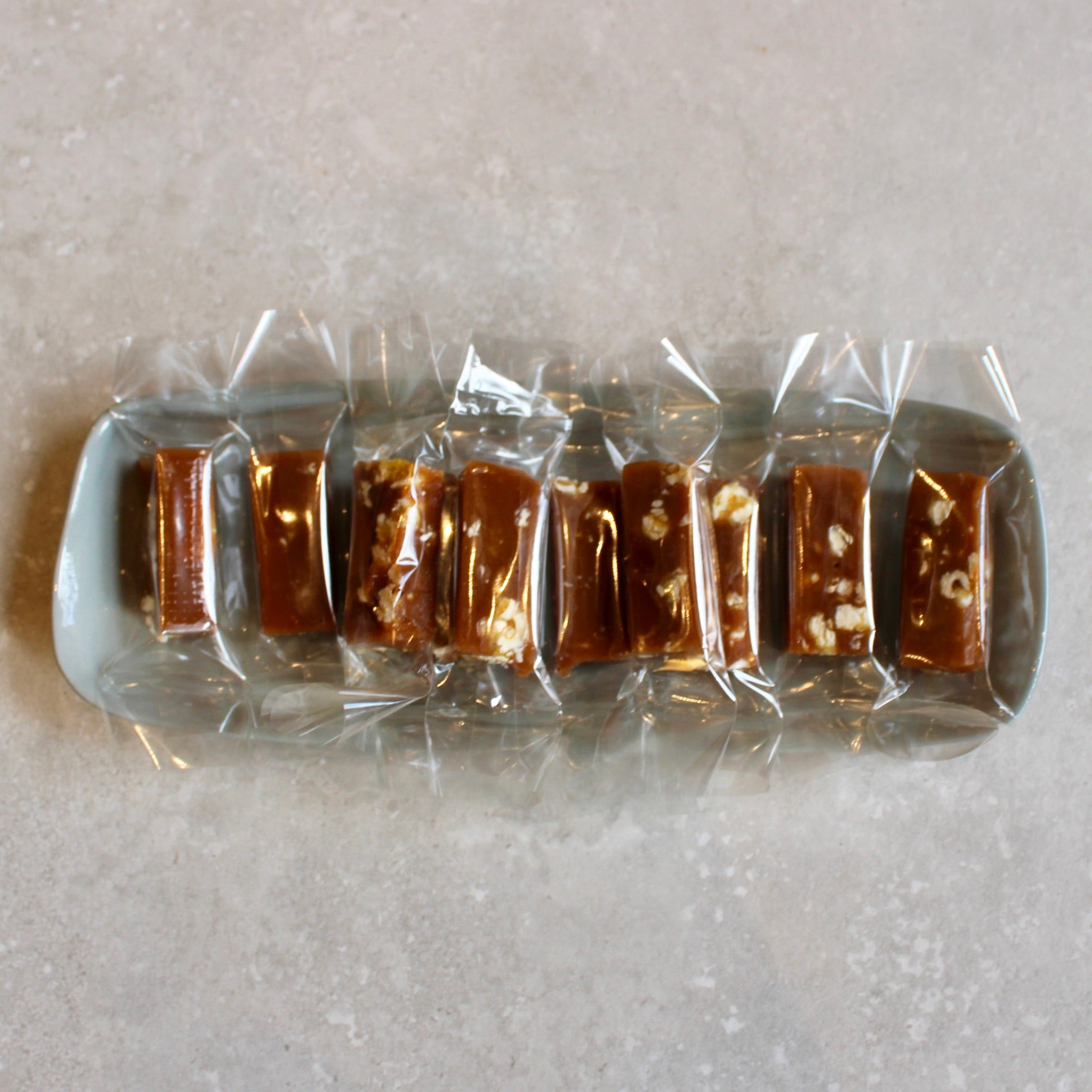 Petit Cadeau of Candied Popped Corn + Pink Salt Crystals Caramel°