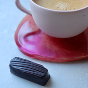 Petit Cadeau of Caramel° Enrobed in Dark Chocolate