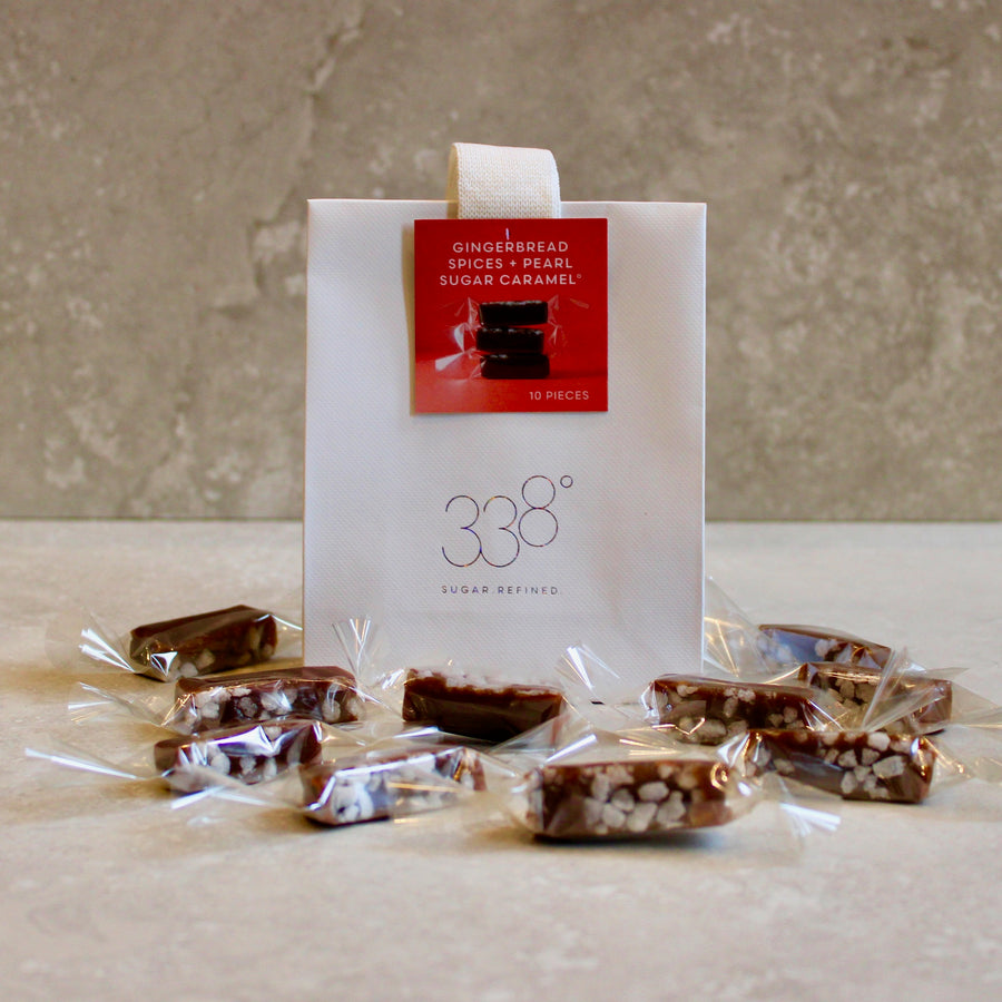 Petit Cadeau of Gingerbread Spices + Pearl Sugar Caramel°