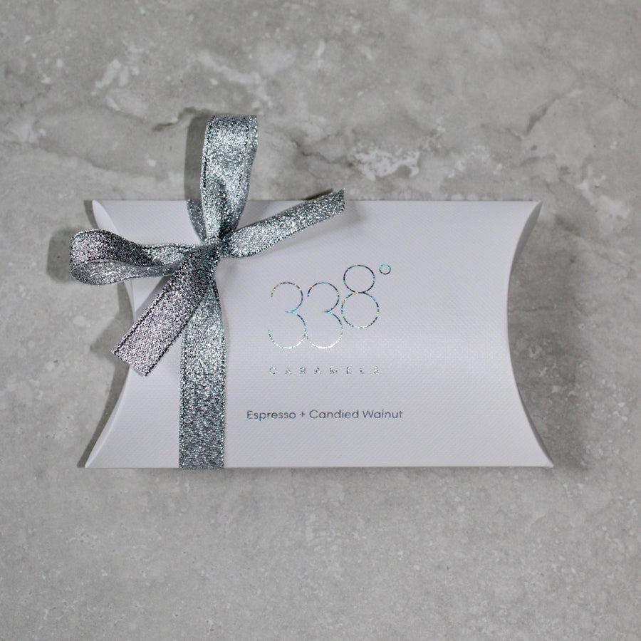 Petit Fours of Espresso + Candied Walnut Caramel°