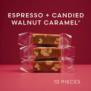 Petit Cadeau of Espresso + Candied Walnut Caramel°